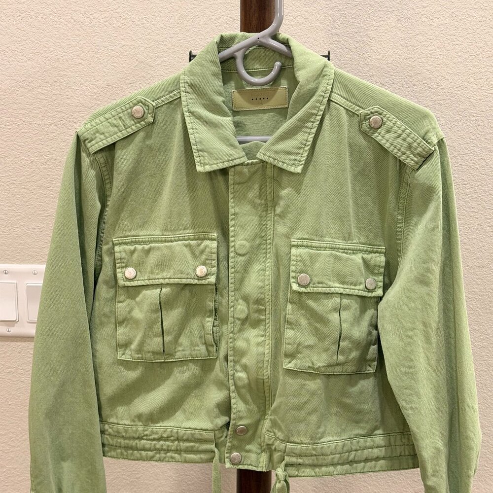 Light Green Utility Jacket – Size M